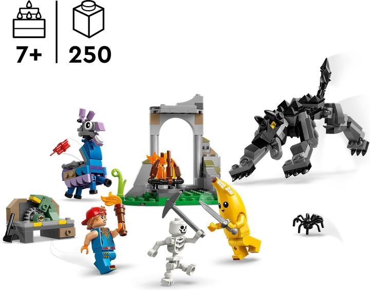 Produktbild LEGO Das Lager von Schali und der Zündkerzenkünstlerin (77075, LEGO Fortnite)