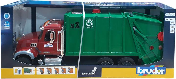 Immagine prodotto Bruder Camion della spazzatura Mack Granite