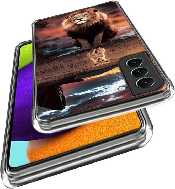 Actual product image Cover-Discount Cover mobile phone case IMD Lion (Samsung Galaxy S24+)