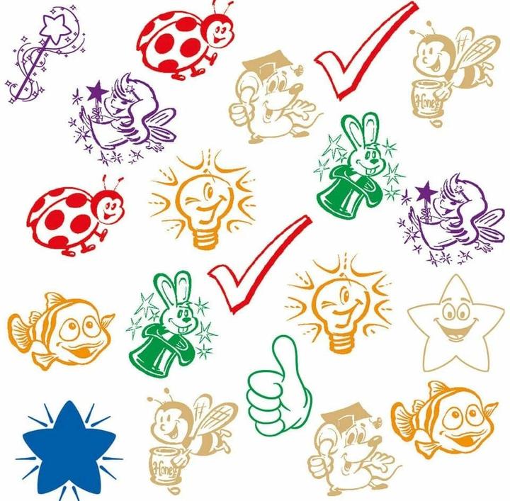 Produktbild Colop Motivstempel Daumen, Grün