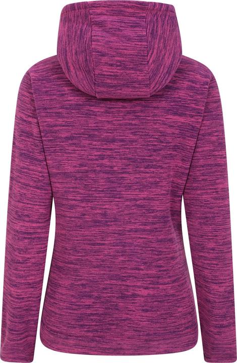 Actual product image Mountain Warehouse Womens/Ladies Snowdonia Fleece Full Zip Hoodie (36 D)