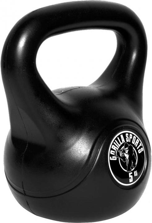 Produktbild Gorilla Sports Kettlebell Cement (1 x 5 kg)
