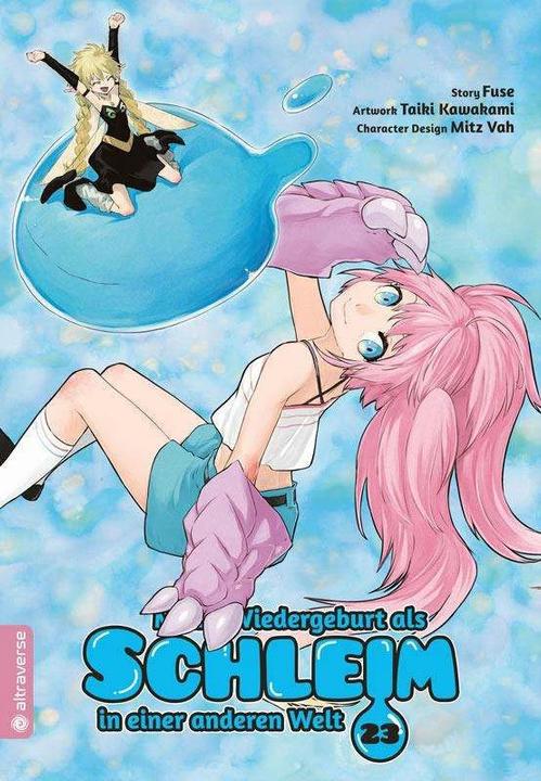 Image du produit Meine Wiedergeburt als Schleim in einer anderen Welt 23 (Allemand, Mitz Vah, Mèche, Taiki Kawakami, 2023)