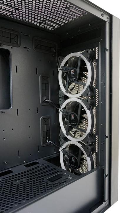 Immagine prodotto LC-Power Case Gaming 802B-ON Nero Wandererd X RGB nero al dettaglio (ATX, mATX, Mini-ITX)