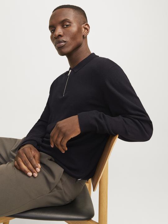 Immagine prodotto Jack & Jones Jjeemil Knit Polo Half Zip Ls Noos (S)