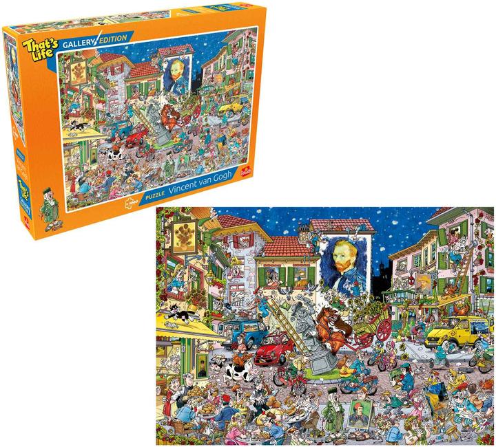 Produktbild Goliath Toys That's Life Gallery Edition Puzzle Vincent van Gogh '23 (1000 Teile) (1000 Teile)