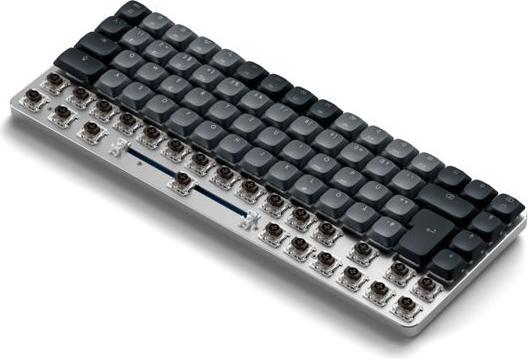 Actual product image Satechi SM1 Slim Mechanical Bacllit BT Keyboard German dark (DE, Wireless)