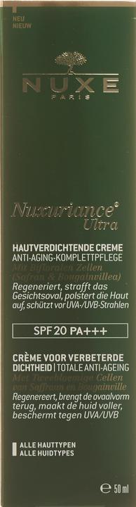 Actual product image Nuxe Nuxuriance Ultra - Crème Redensifiante SPF 20 PA+++ (50 ml, Day cream, SPF 20)