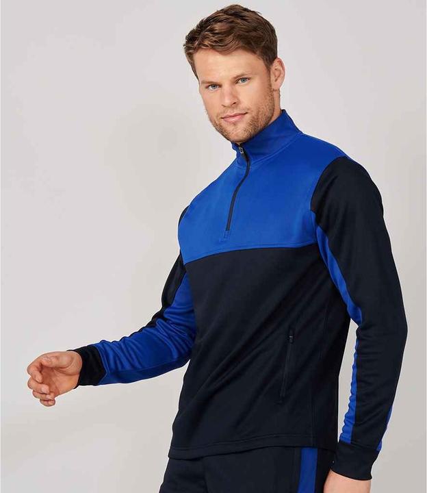 Immagine prodotto Finden & Hales Top in pile con zip corta (L)