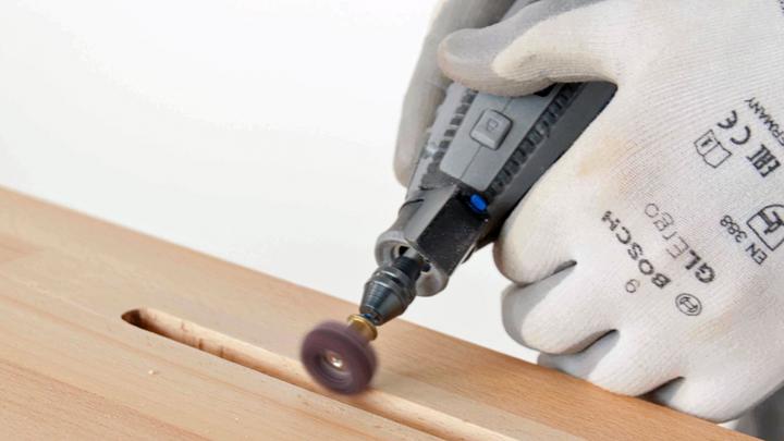 Produktbild Dremel Feinschleifscheiben fein Ø 25,0 mm, EZ SpeedClic kompatibel (2 Stück) (320)