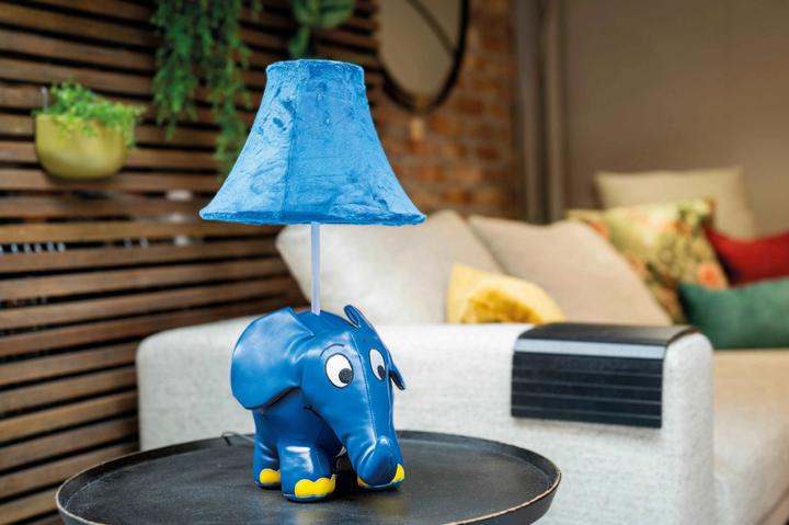 Produktbild Happy Lamps Elefant von der Sendung mit der Maus, LED Tischleuchte, handgefertigt (450 lm)