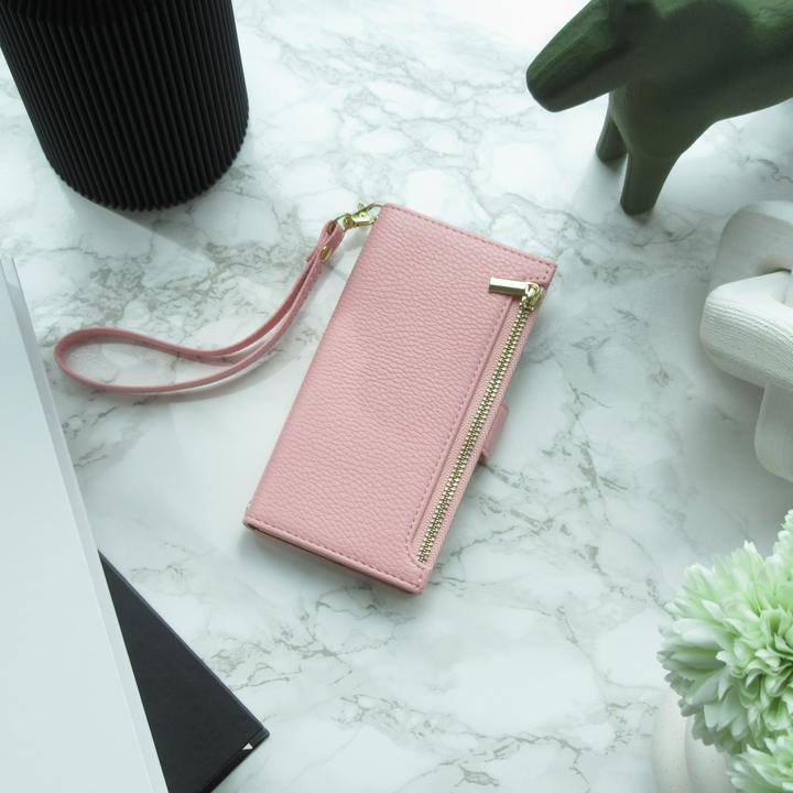 Produktbild PhoneLook Hülle Flip Wallet aus veganem Leder mit Brieftasche und Magnetverschluss te (Apple iPhone 15 Pro Max)