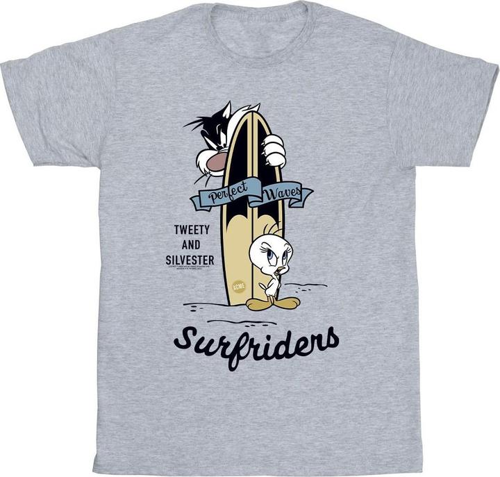 Produktbild Looney Tunes Tweety And Sylvester Perfect Waves TShirt (M)