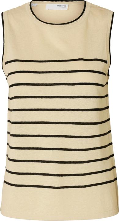 Image du produit Selected Femme Leinenmix Stricktop (XXL)