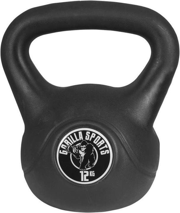Produktbild Gorilla Sports Kettlebell Cement (1 x 12 kg)