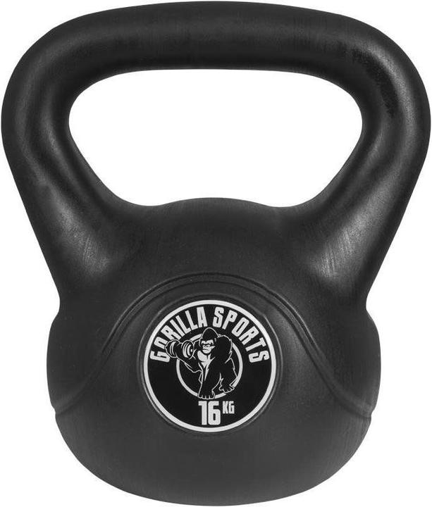 Produktbild Gorilla Sports Kettlebell Cement (1 x 16 kg)