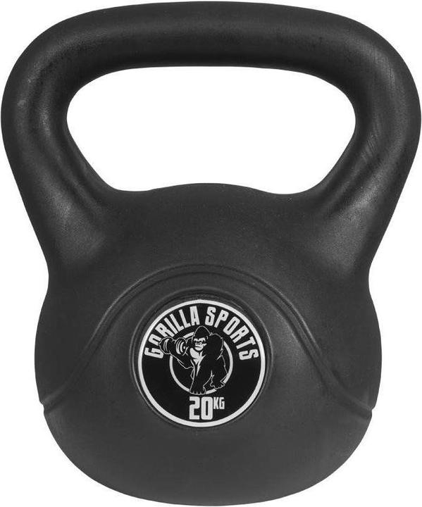 Produktbild Gorilla Sports Kettlebell Cement (1 x 20 kg)