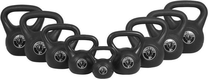 Produktbild Gorilla Sports Kettlebell Cement (1 x 2 kg)