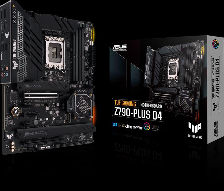 Produktbild ASUS TUF GAMING Z790-PLUS D4 (LGA 1700, Intel Z790, ATX)