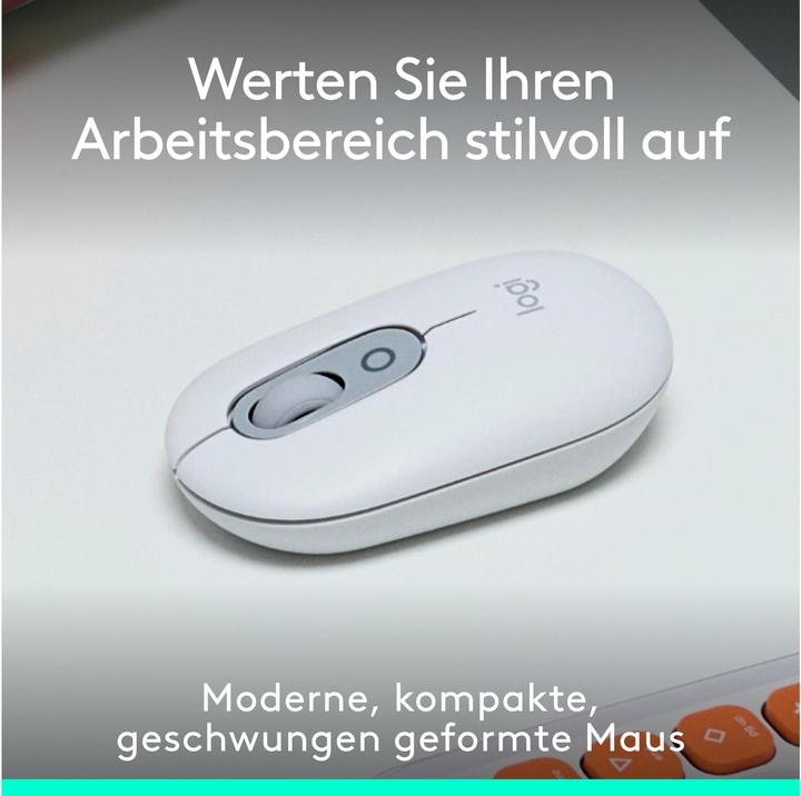 Actual product image Logitech POP Mouse with personalisable emoji (Wireless)