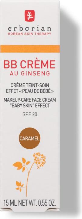 Actual product image Erborian BB Crème Makeup Care Face Cream (Caramel)