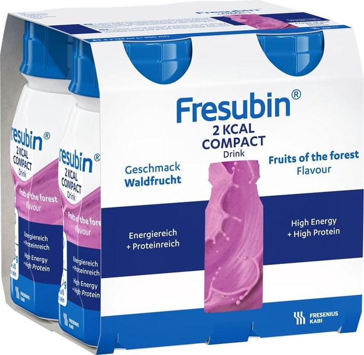 Image du produit Fresubin 2 kcal Drink Compact Fruits des bois (4x125ml) (Fruits des bois, 4 x)