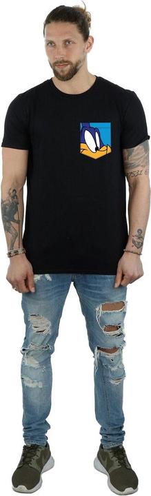 Image du produit Looney Tunes - T-shirt ROAD RUNNER FACE FAUX POCKET - Homme (XL)