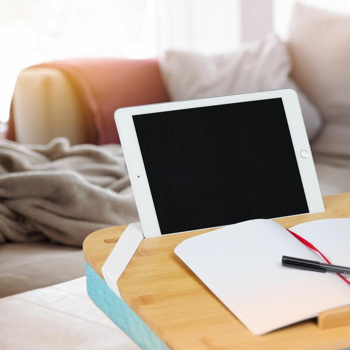 Actual product image Relaxdays Black Lap Desk