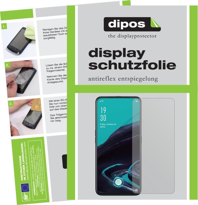Produktbild Dipos Displayschutzfolie Antireflex (5 Stück, Oppo Reno 2 Z)