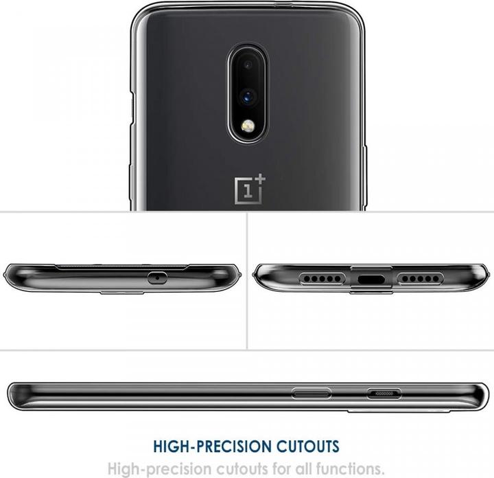 Actual product image Screenguard OnePlus 7 Flexible TPU Clear Case (OnePlus 7)