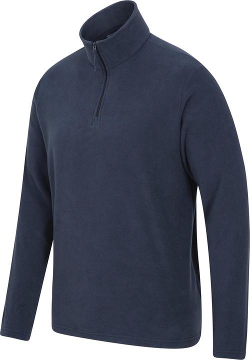 Actual product image Mountain Warehouse Mens Camber II Half Zip Fleece Top (L)