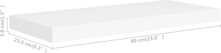 Actual product image VidaXL Peter (60 x 23.5 x 4 cm)