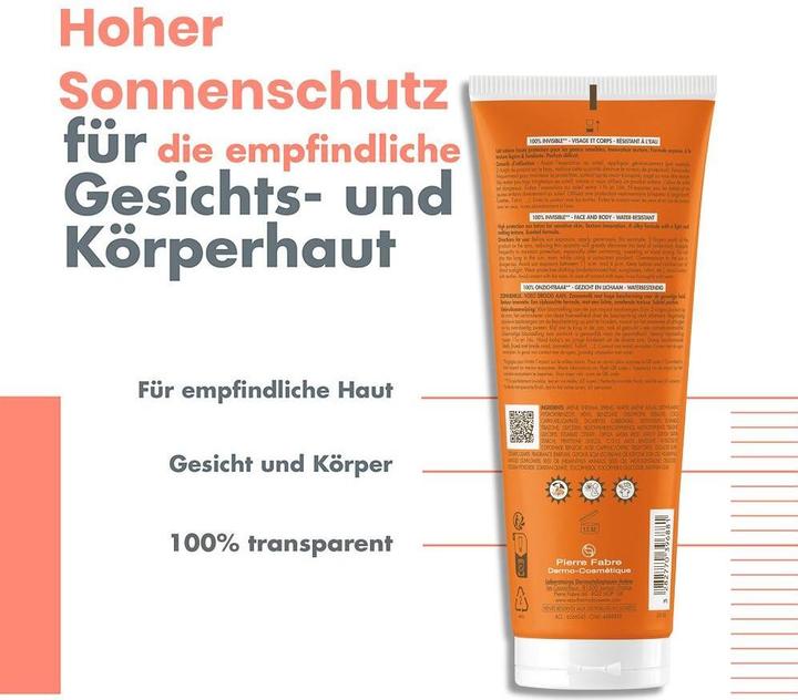 Actual product image Avène Sun milk (Suntan lotion, SPF 50, 250 ml)