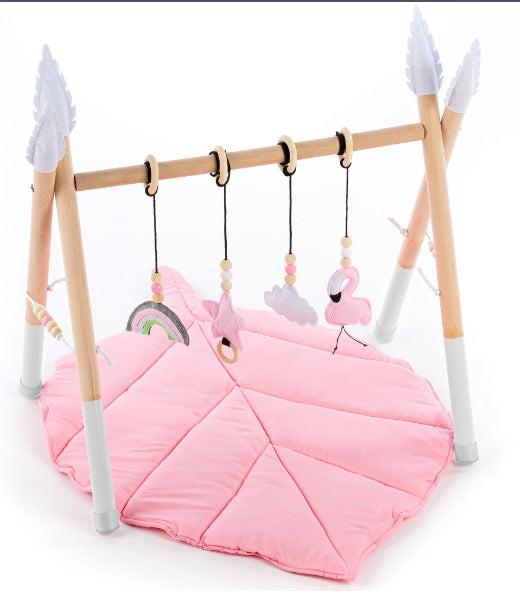 Actual product image Nelaroom Leaf mat for a Baby Gym