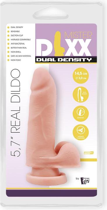Actual product image Dream Toys MR. DIXX 5.7INCH Dual Density Dildo