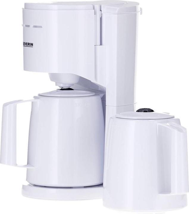 Actual product image Severin KA 9309 Coffee maker White vacuum jug