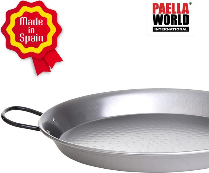 Actual product image All'Grill Paella pan polished steel Ø 60 cm (60 cm, Paella pan, Steel)