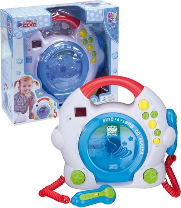Actual product image Happy People CD player with 2 microphones