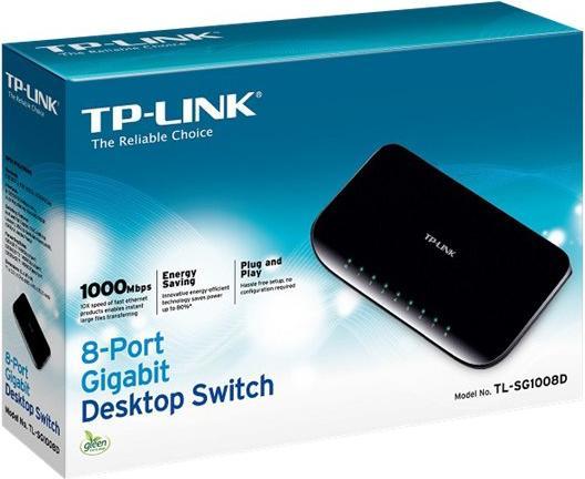 Productafbeelding TP-Link Tl-Sg1008d (8 Havens)