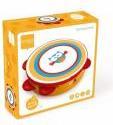 Actual product image Scratch Owl Lou Tambourine (German, English, French, Italian)