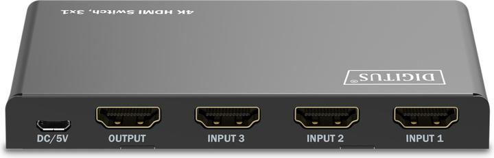 Produktbild Digitus 4K HDMI Switch, 3x1