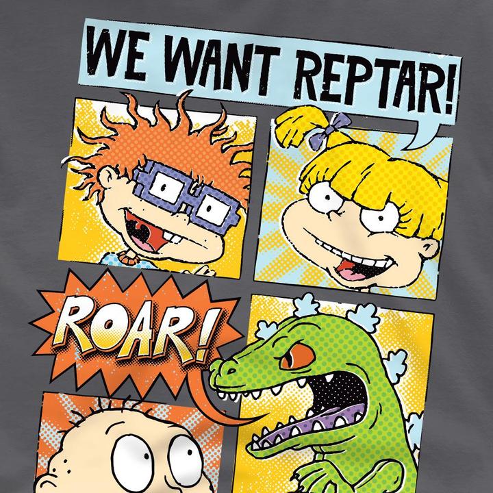 Immagine prodotto Rugrats We Want Reptar! Maglietta Comic Uomo (XL)