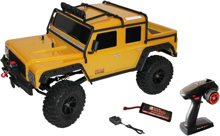 Actual product image DF-Models DF-4J Crawler XXL 2021 Special Edition II ORANGE (RTR Ready-to-Run)