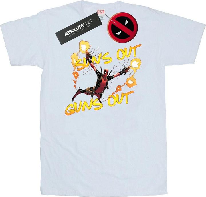 Deadpool Sun's Out Guns Out TShirt (XL)
