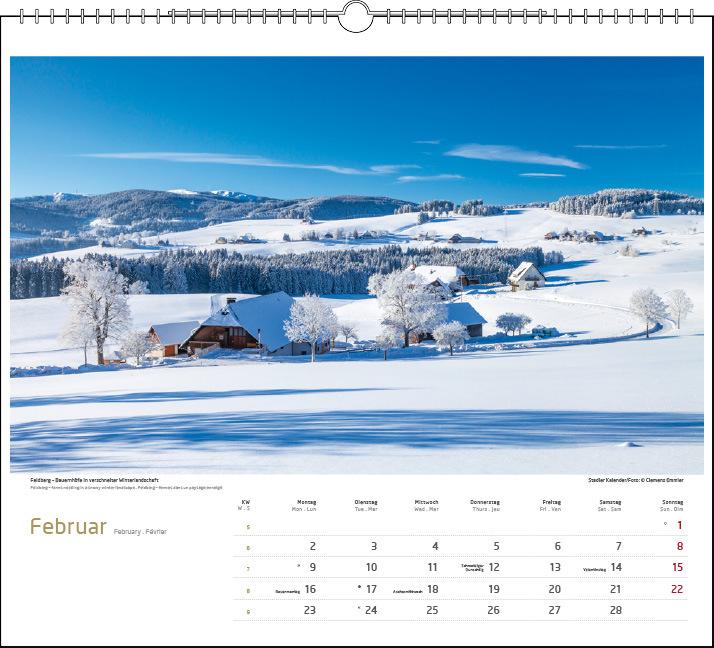 Produktbild Schwarzwald 2026 (Harter Einband, Deutsch)