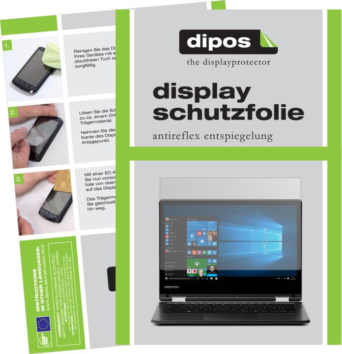 Produktbild Dipos Displayschutzfolie Antireflex (2 Stück, Akoya E2227T (MD 60491))