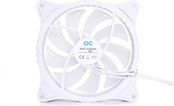 Actual product image Alphacool Rise Aurora PWM fan (140 mm, 1 x)