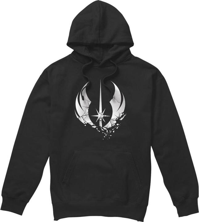 Actual product image Star Wars Mens Jedi Obi Wan Kenobi Shattered Hoodie (XXL)