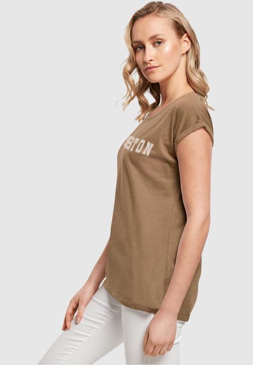 Produktbild Merchcode Ladies Boston X Extended Shoulder Tee - 112477 (L)