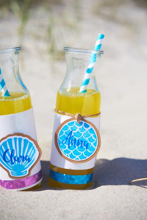 Actual product image VBS Milk" glass bottles, set of 3, Ø approx. 6 cm x 20 cm (0.35 l)